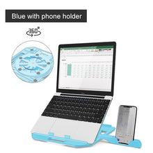 Load image into Gallery viewer, Height Adjustment Laptop Folding Stand For Macbook