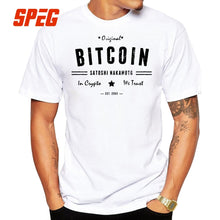 Load image into Gallery viewer, Bitcoin Original Satoshi Crypto Logo T Shirt Plus Size