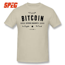 Load image into Gallery viewer, Bitcoin Original Satoshi Crypto Logo T Shirt Plus Size