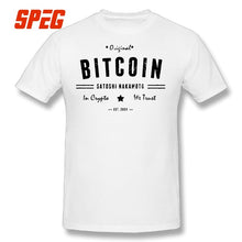 Load image into Gallery viewer, Bitcoin Original Satoshi Crypto Logo T Shirt Plus Size