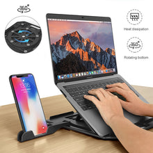 Load image into Gallery viewer, Height Adjustment Laptop Folding Stand For Macbook
